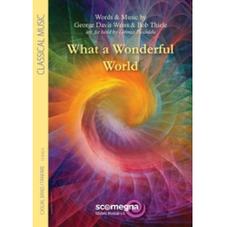         What a Wonderful World - George David Weiss & Bob Thiele / Arr. Lorenzo Pusceddu
    