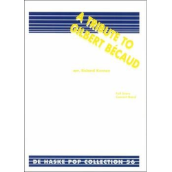         A Tribute to Gilbert Bécaud - Gilbert Becaud / Arr. Roland Kernen
    