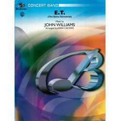         E,T,; Selections from (concert band) - John Williams / Arr. John Cacavas
    