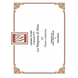         La tempesta di Mare (Flute & Wind Ensemble) - Antonio Vivaldi / Arr. Paolo Belloli
    