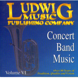 Promo CD: Ludwig - Vol.  6 Concert Band Music