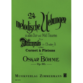 24 Melodische Übungen op. 24