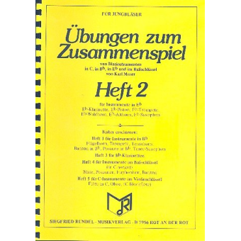 Übungen zum Zusammenspiel Eb TC Instrumente