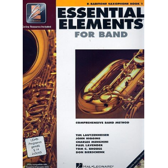 Essential Elements Band 1 - 18 Baritonsaxophon in Eb (english)