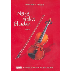         Neue Violin-Etüden op.15 Band 3 - Robert Pracht
    