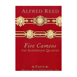         Five Cameos for Saxophone Quartet - Alfred Reed
    