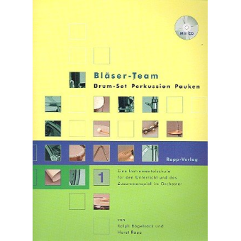 Bläser Team Bd. 1 - 10 Drum-Set, Percussion, Pauke