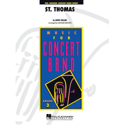         St. Thomas - Sonny Rollins / Arr. Michael Brown
    