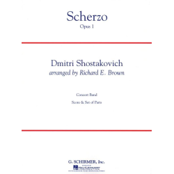         Scherzo Op. 1 - Dmitri Shostakovitch / Schostakowitsch / Arr. Richard E. Brown
    