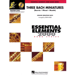         Three Bach Miniatures - John Moss
    