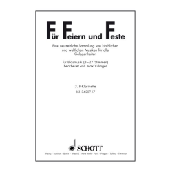         Für Feiern und Feste (06 Klarinette 3 in Bb) - Max Villinger
    