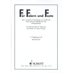         Für Feiern und Feste (09 Flügelhorn 2 in Bb) - Max Villinger
    