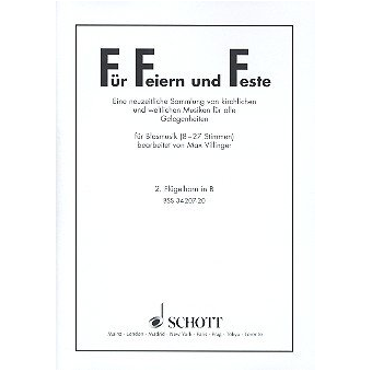Für Feiern und Feste (09 Flügelhorn 2 in Bb)
