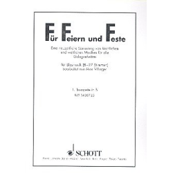         Für Feiern und Feste (14 Trompete 1 in Bb) - Max Villinger
    