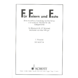        Für Feiern und Feste (23 Posaune 1 in C) - Max Villinger
    