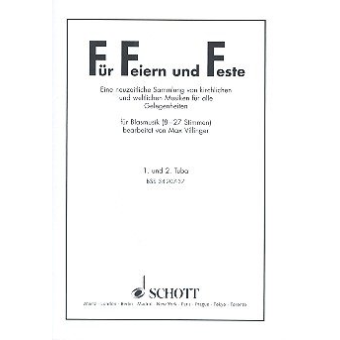 Für Feiern und Feste (26 Tuba 1+2 in C)