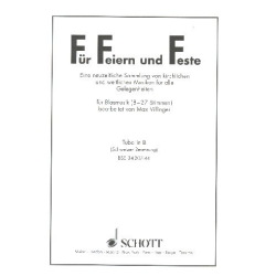         Für Feiern und Feste (32 Tuba in Bb) - Max Villinger
    