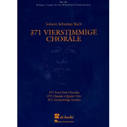         371 Vierstimmige Choräle ( 1 Bb TC ) - Johann Sebastian Bach / Arr. Hans Algra
    