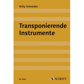Buch: Transponierende Instrumente