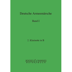         Deutsche Armeemärsche Band 1 - 07 2. Klarinette in Bb - Friedrich Deisenroth
    