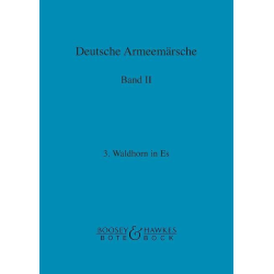         Deutsche Armeemärsche Band 2 - 22 3. Waldhorn in Eb
    