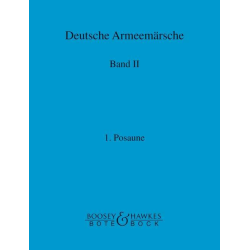         Deutsche Armeemärsche Band 2 - 33 1. Posaune in C - Friedrich Deisenroth
    