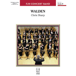         Walden (c/b) - Chris Sharp / Arr. Chris Sharp
    