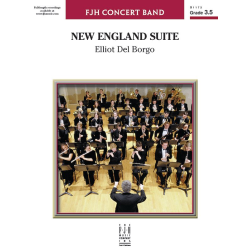         New England Suite (c/b) - Elliot Del Borgo / Arr. Elliot Del Borgo
    