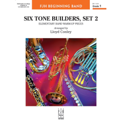         Six Tone Builders; Set 2 (c/b) - Lloyd Conley / Arr. Lloyd Conley
    