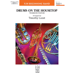         Drums on the Housetop (c/b) - Benjamin R. Hanby / Arr. Timothy Loest
    