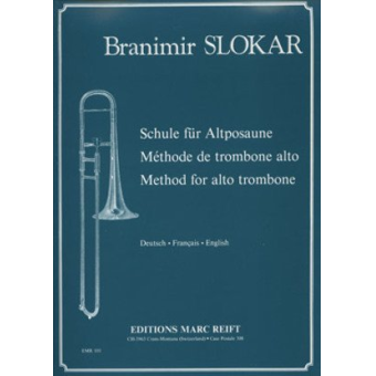 Schule für Altposaune / Méthode de trombone Alto / Method for alto trombone