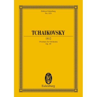 Studienpartitur: Overture 1812, op. 49