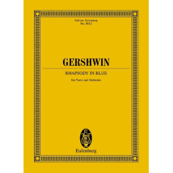         Rhapsody in Blue : für Orchester - George Gershwin
    
