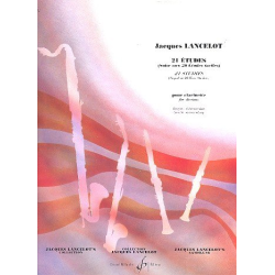         21 Etudes - Klarinette - Jacques Lancelot
    