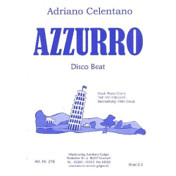         Azzurro - Adriano Celentano / Arr. Mirko Gauss
    