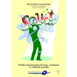         My Funny Valentine - Lorenz Hart / Arr. Idar Torskangerpoll
    