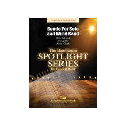         Rondo for Solo and Wind Band - Wolfgang Amadeus Mozart / Arr. Andy Clark
    