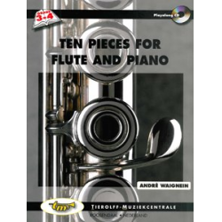         Zehn Stücke für Flöte und Klavier (Ten Pieces for Flute and Piano) - André Waignein
    