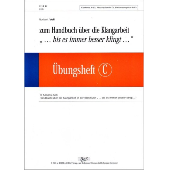 "..bis es immer besser klingt.." Stimme C - (Klar, Altsax, Barsax in Eb)