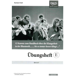         "..bis es immer besser klingt.." Stimme E - (Horn in F) - Norbert Voll
    