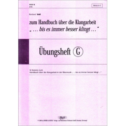         "..bis es immer besser klingt.." Stimme G - (Bässe in C) - Norbert Voll
    