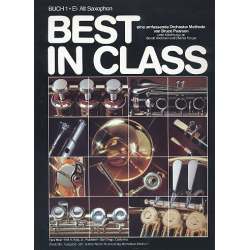         Best in Class Buch 1 - Deutsch - Eb Alt Sax - Bruce Pearson
    