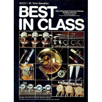 Best in Class Buch 1 - Deutsch - Bb Tenor Sax