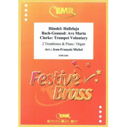         Ave Maria (Bach-Gounod) / Halleluja (Händel) / Trumpet Voluntary (Clarke) - Jean-Francois Michel / Arr. Jean-Francois Michel
    