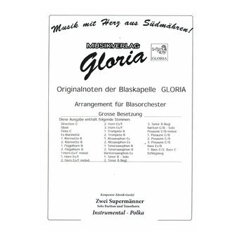 Zwei Supermänner (Polka - Solo für Bariton und Tenorhorn)