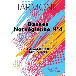         Norwegian dance No 4 - Danse norvégienne No 4 - Edvard Grieg / Arr. Jean Villers
    