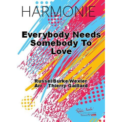         Everybody needs somebody to love 'Blues Brothers' - Tyler / Perry / Child / Arr. Thierry Gaillard
    