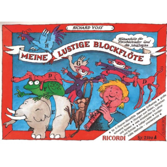 Meine lustige Blockflöte - Band 1 (barocke Griffweise)
