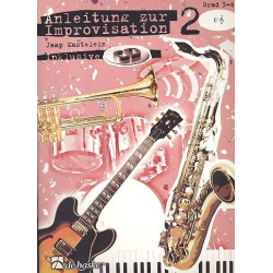         Anleitung zur Improvisation - Altsax - Band 2 - Jaap Kastelein
    