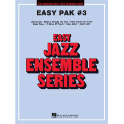         Easy Jazz Ensemble Pak 3 - Robert William (Bob) Lowden / Arr. Jerry Nowak
    